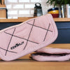 Paire de maniques en coton roses L'Incroyable Cookut