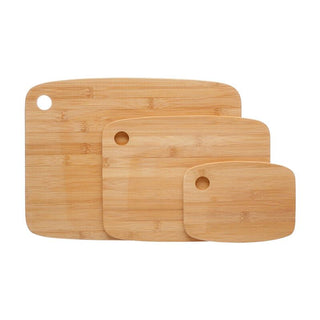 Lot 3 planches à découper Bambou 20x15 cm 30x23 cm 38x28 cm Five