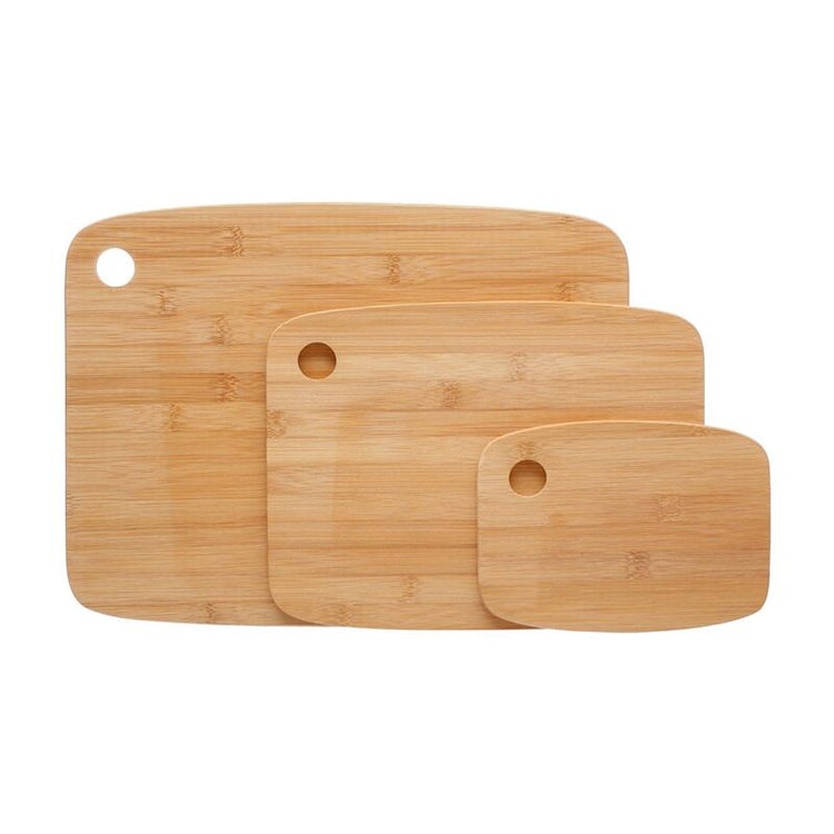 Lot 3 planches à découper Bambou 20x15 cm 30x23 cm 38x28 cm Five