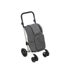 Chariot pliant 4 roues Aluminium 46 L Gris Five
