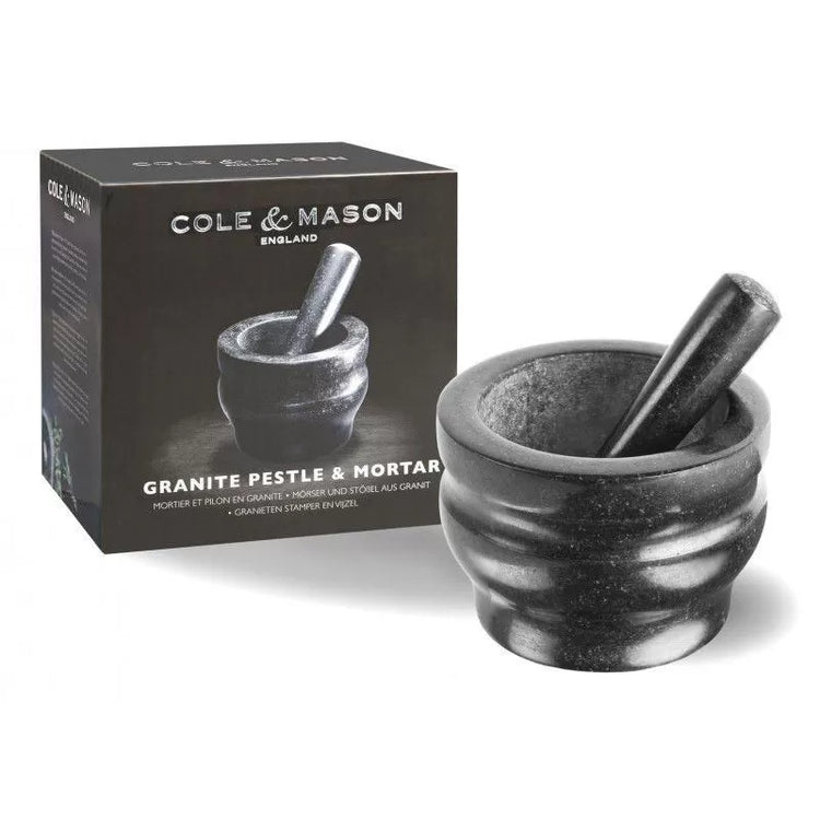 Mortier et pilon en granit 14 cm Cole and Mason