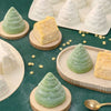 Moule 3D sapins de Noël 6 empreintes en silicone Scrapcooking