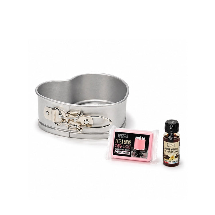 Coffret pâtisserie en coeur