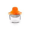 Cuit œuf poché en silicone orange Lékué