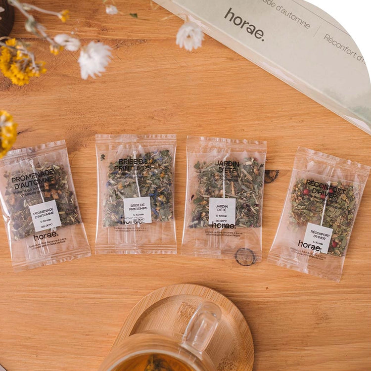 Coffret de 32 sachets d'infusions Bio Collection 4 Saisons Horae