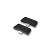 Set 2 anses amovibles 20 cm Noir R'Evolution Beka