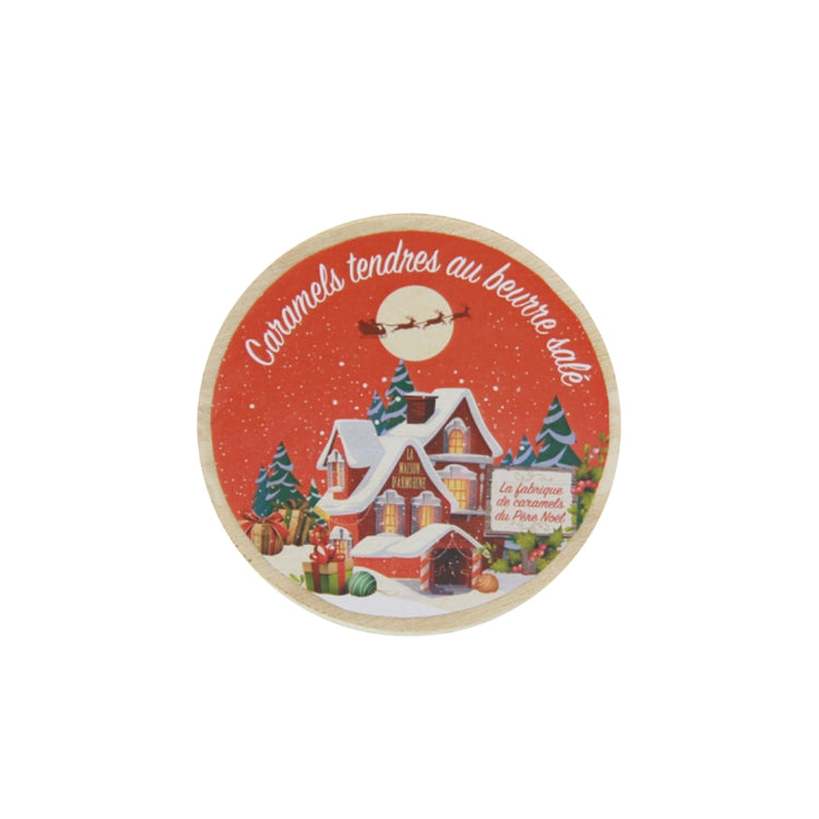 Mini boîte de caramels en bois 40 g La maison d'Armorine