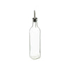 Lot 2 bouteilles huile et vinaigre Verre et bambou anti-goutte 480 ml Transparent Five