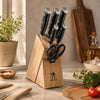 Bloc de 7 couteaux en acier inoxydable Accent Henckels
