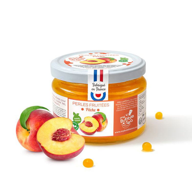 Perles fruitées pêche 240g My Bubble Tea