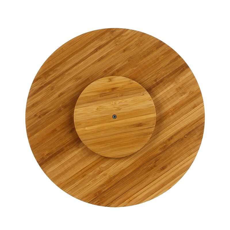 Plateau tournant en bambou 35cm