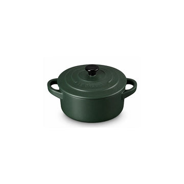 Mini cocotte ronde en grès de 10 cm forêt Le Creuset
