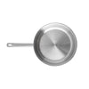 Poêle à fond lisse en inox 24cm Artame