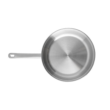 Poêle à fond lisse en inox 24cm Artame