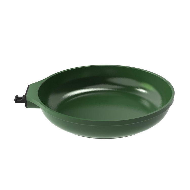 Poêle à poignée amovible 24cm fougère Cookut