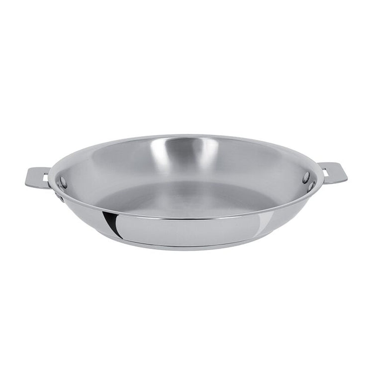 Poêle inox 32cm Casteline Cristel