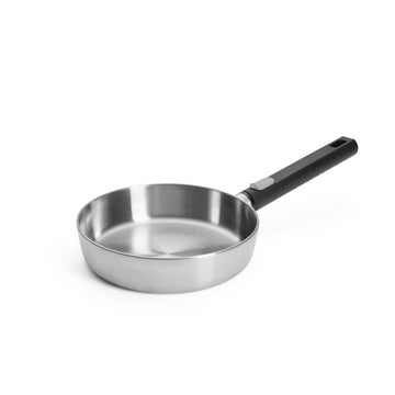 Poêle inox manche amovible 20cm Logic Woll