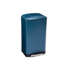 Poubelle rectangulaire 30L Bleu