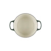 Cocotte ronde en fonte émaillée de 24 cm forêt Signature Le Creuset