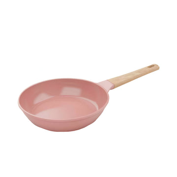 Poêle anti-adhésive en métal 24 cm rose L'Incroyable Cookut