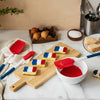 Spatule cuillère en silicone 27,5cm rouge Mastrad