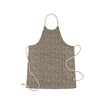Tablier en coton pour femme Léopard Corde Les Tabliers de Julie Andrieu