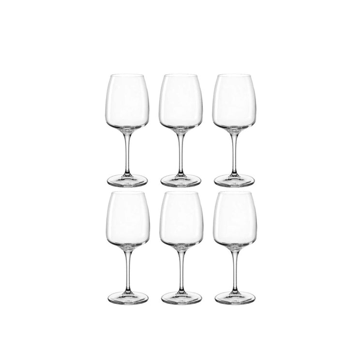 Boîte de 6 verres à vin blanc Cesti 28cl Leonardo