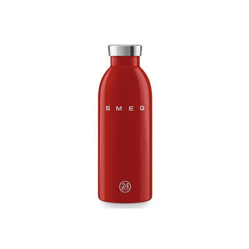 Bouteille isotherme en acier inoxydable 500ml Rouge Années 50 Smeg