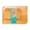 Set 2 planches à découper Bambou avec rigole 35x25 cm et 22x15 cm Beige Five