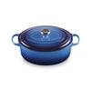 Cocotte ovale en fonte émaillée de 31 cm azur Le Creuset