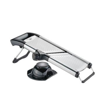 Mandoline en acier inoxydable noir Volari Gefu