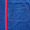 Tablier en coton pour femme Denim Vermillon Les Tabliers de Julie Andrieu