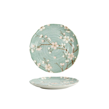 Assiette en porcelaine Vert 16,5cm Fujisakura Tokyo Design